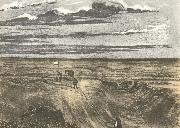 sturt och hans foljeslagare under kartmatning vid farden till det inre av australien 1844-45. william r clark